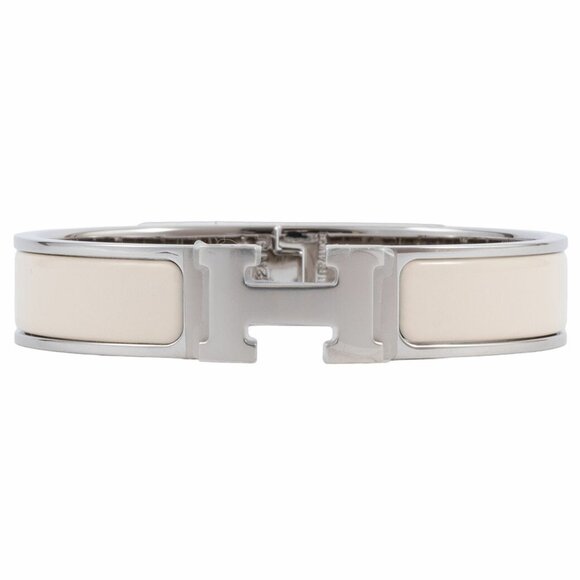 HERMES Silver Charm Bracelet - Picture 1 of 11